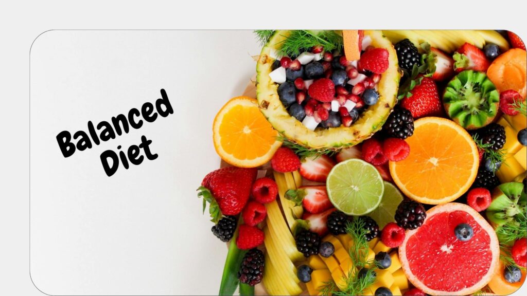How to Lose Weight. Balanced Diet.